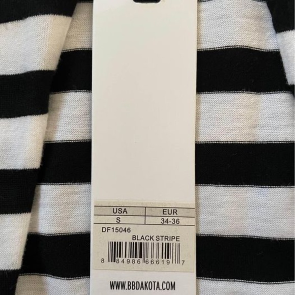 NEW Dakota Collective By BB Dakota Open Back Sam Tank Small - Picture 4 of 4